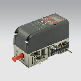   Metal Work EB80 proporcionális nyomásszabályzó, helyi és alaplapi szabályozott levegővel, M12 elektromos csatlakozással, 4-20mA analóg kimenet, kijelzővel