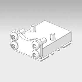  Metal Work CS sorozatú elektromos henger Ø32 V-Lock  rögzítő