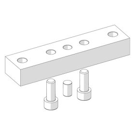 Metal Work Felfogató láb 80-as elektrohengerhez