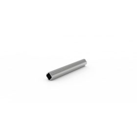 Lipro Aluminium bordás profil cső D28L L=6070 