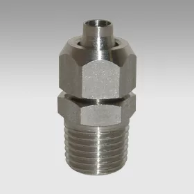   Metal Work Pneumatika rozsdamentes egyenes csatlakozó XC1 Ø10 - 1/4" - AISI 316L