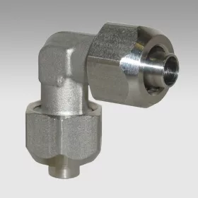   Metal Work Pneumatika rozsdamentes könyök csatlakozó XC6 Ø8 - AISI 316L