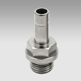   Metal Work Élelmiszeripari pneumatika menetes adapter csatlakozó R6 NSF 4-M5
