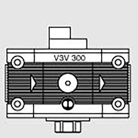Metal Work Bekapcsoló szelep pneumatikus V3V 300 1/2