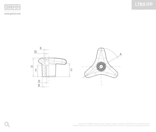 Gamm Marokanya LTBX/100/FP M12