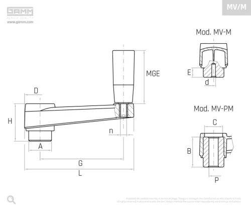 Gamm Forgókar MV/65 M