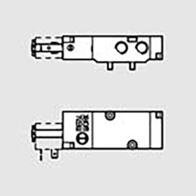 Metal Work NAMUR el.mágn. szelep SOV A4 SOS NC