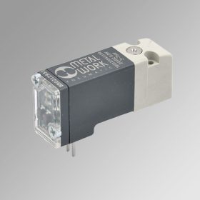  Metal Work Alaplapos szelep PLT 10 24 VDC 0.9W LED-del, 3/2 NC, kézi vezérlés