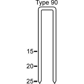 Schneider Tűzőkapocs KL 90/25 CNKH/2000
