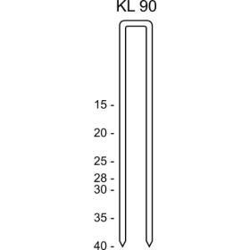 Schneider Tűzőkapocs KL 90/28 CNKH/5000