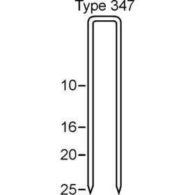 Schneider Tűzőkapocs KL 347/25 CNKH/2500