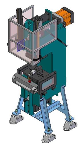 Pneumatikus könyökkaros prés komplett