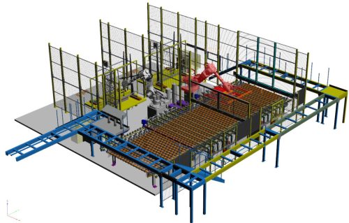 Komplett robotcella